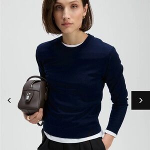 Sold Out NYC THE REFINED CREW IN NAVY new nvr worn tags large! Offer!